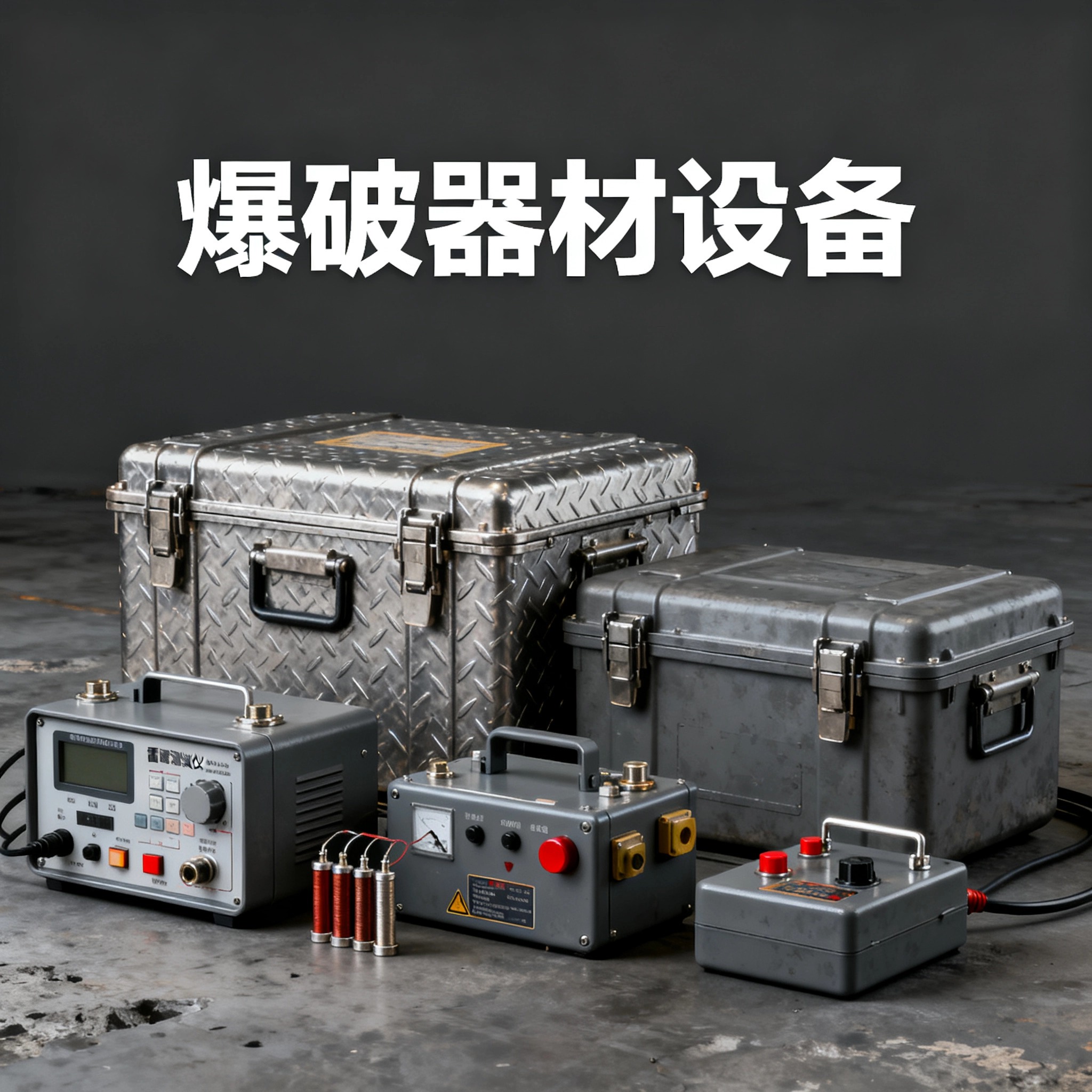 江陵爆破工程师的“兵器库”:常用器材一册通